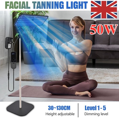 50w facial tanning light full - facial,