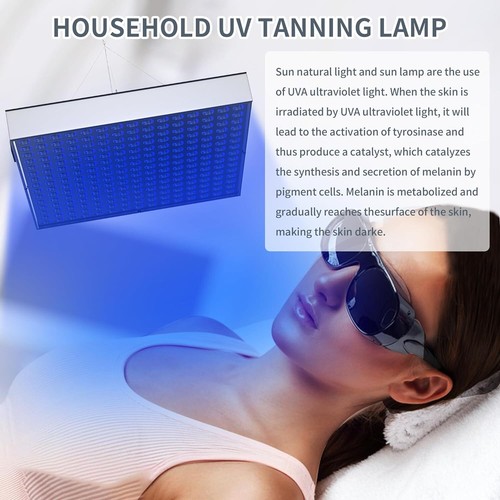 Facial tanning light - tanning, blue
