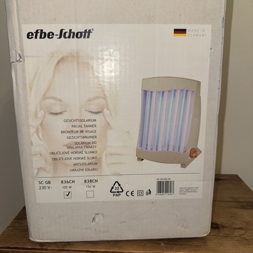 Efbe schott face tanning lamp - tanning,