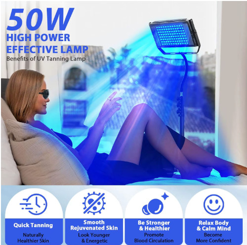 Led facial tanning - led,